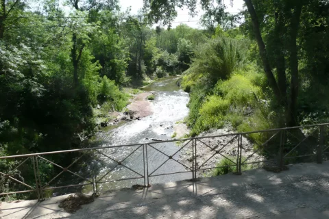 view down on to argent double